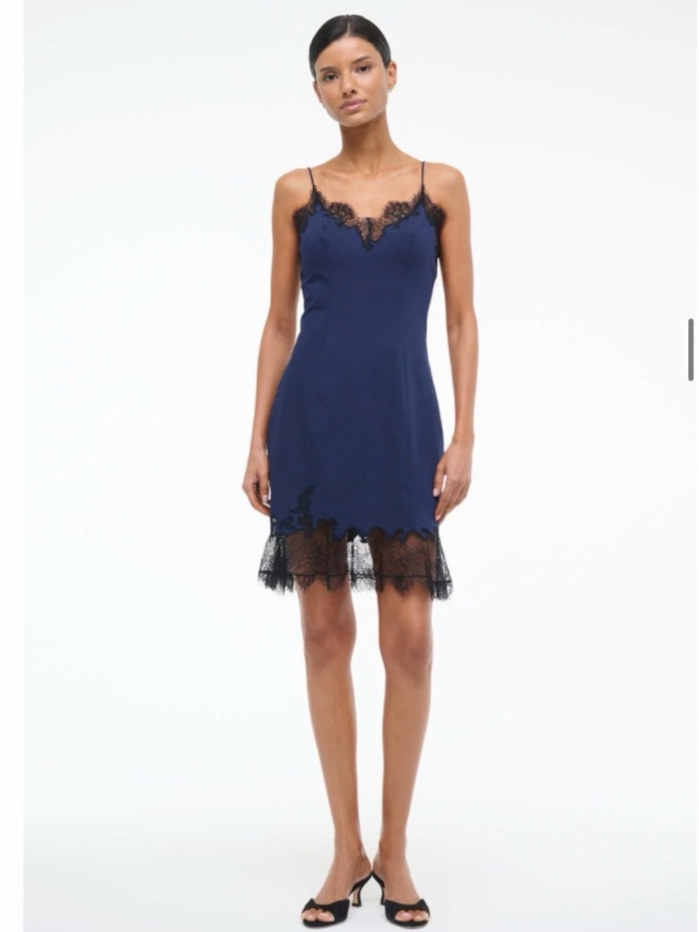 STAUD Nadia mini dress